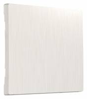 Заглушка для поста с рамкой Werkel перламутровый рифленый W1119013 фото