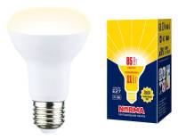 Лампа светодиодная Volpe  E27 11Вт 3000K LED-R63-11W/3000K/E27/FR/NR картон фото