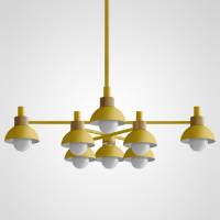 Люстра на штанге Imperiumloft Fanta A Lights Yellow FANTA_A01 фото