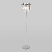 Торшер Eurosvet Elegante 01137/3 хром/прозрачный хрусталь Strotskis фото
