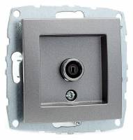 ТВ-розетка проходная без рамки Mono Electric Despina / Larissa 500-002405-137 фото