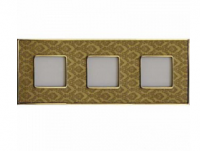 фото рамка 3-поста fede vintage tapestry цвет: 	золотой гобелен