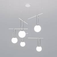 Подвесная люстра Eurosvet Riche 70143/5 белый фото