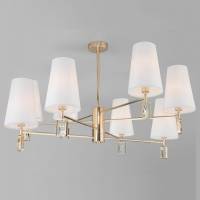 Люстра на штанге Eurosvet Milazzo 60137/8 золото фото