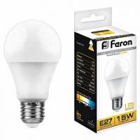 Лампа светодиодная Feron LB-94 E27 15Вт 2700K 25628