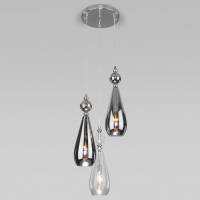 Подвесной светильник Eurosvet Ilario 50202/3 хром фото