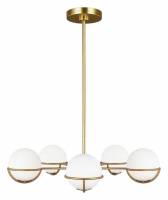 Люстра на штанге Feiss Apollo FE-APOLLO5-BB фото