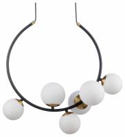 Подвесной светильник Indigo Nuvole 11002/6P Black фото