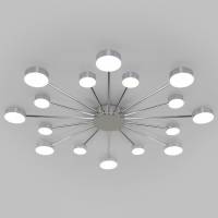 Потолочная люстра Eurosvet Nitrino 90242/16 хром фото