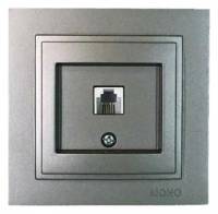 Розетка Ethernet RJ-45 Mono Electric Despina 102-242405-124 фото