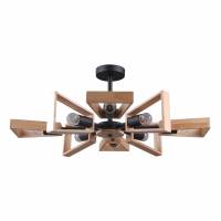 Потолочная люстра Eurosvet 70056 70056/8 черный фото