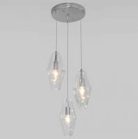 Подвесной светильник Eurosvet Prism 50236/3 прозрачный фото