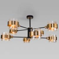 Люстра на штанге Eurosvet Arcada 70127/8 черный фото