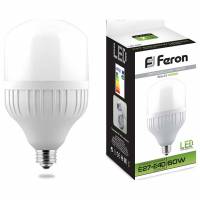 Лампа светодиодная Feron Saffit LB-65 E27-E40 60Вт 4000K 25821 фото