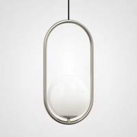 Подвесной светильник Imperiumloft Matthew Mccormick Hoop Silver Mila Pendant HOOP-B01 фото