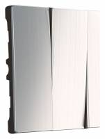 Клавиши для выключателя трехклавишного Werkel Глянцевый никель W1139002 фото