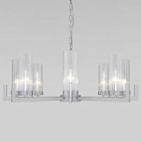 Подвесная люстра Eurosvet Arganie 60133/8 серебро фото