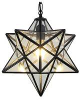Подвесной светильник Imperiumloft Black Star Clear Glass 101314-26 фото