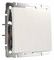 Выключатель проходной одноклавишный без рамки Werkel перламутровый рифленый W1112013 фото