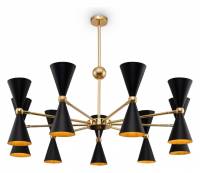 Люстра на штанге Maytoni Vesper MOD108PL-18GB фото