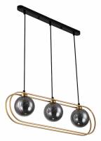 Подвесной светильник Indigo Spazio 11017/3P Gold фото