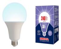 Лампа светодиодная Volpe  E27 30Вт 6500K LED-A95-30W/6500K/E27/FR/NR картон фото