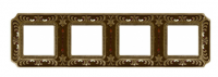 фото рамка 4-поста fede toscana siena цвет:	светлая бронза/palace