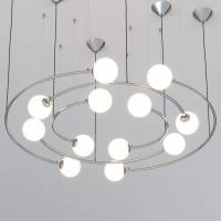 Подвесная люстра Bogate's Brook 360/12 хром фото