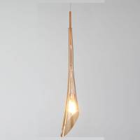 Подвесной светильник Eurosvet Folio 50224/1 янтарный фото