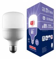 Лампа светодиодная Volpe  E27 50Вт 6500K LED-M80-50W/6500K/E27/FR/NR фото