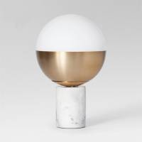 Настольная лампа декоративная Imperiumloft Geneva Globe Marble 43.402 фото