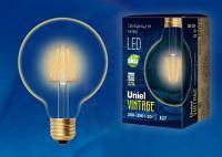 Лампа светодиодная Uniel Golden E27 6Вт K LED-G95-6W/GOLDEN/E27 GLV21GO