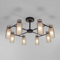 Потолочная люстра Eurosvet Amado 70115/8 черный фото