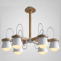 Люстра на штанге Imperiumloft Natura B White NATURA-B01 фото