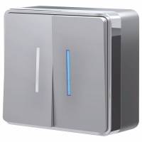 Выключатель двухклавишный с подсветкой Werkel Gallant W5020106 фото