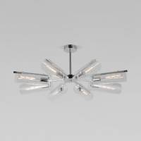 Люстра на штанге Eurosvet Trompeta 70144/8 хром фото