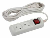 Сетевой фильтр Эра U-2s-3m-2x1 Б0044047 фото