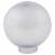 UFP-P200A CLEAR Рассеиватель призматический (с насечками) в форме шара для садово-парковых светильников. Диаметр - 200мм. Тип соединения с кр