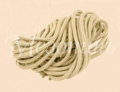 фото шнур для фиксации проводов на изоляторах 5 м. слоновая кость, тм мезонинъ