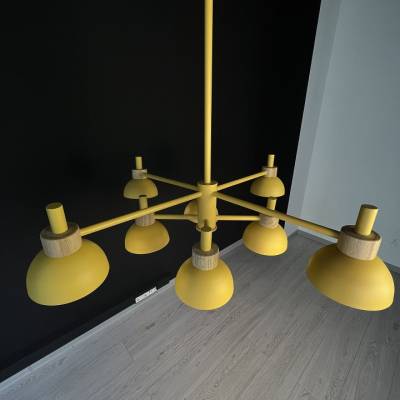 Люстра на штанге Imperiumloft Fanta A Lights Yellow FANTA_A01 фото