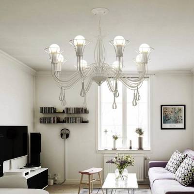 Подвесная люстра Imperiumloft Cast White CAST01 фото