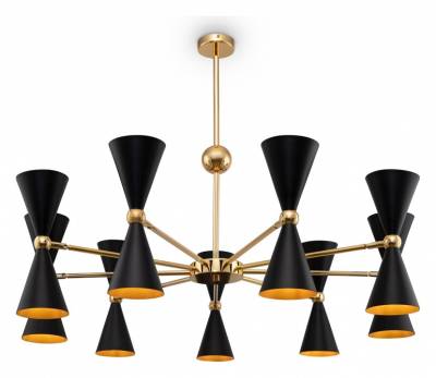 Люстра на штанге Maytoni Vesper MOD108PL-18GB фото