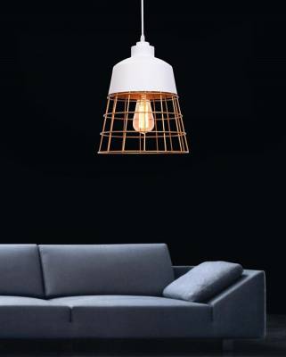 Подвесной светильник LUMINA DECO Bagsy LDP 7933 WT фото
