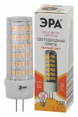 Лампа светодиодная Эра STD G4 5Вт 2700K Б0049087 фото