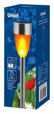 Наземный низкий светильник Uniel Metal torch UL-00007926 фото