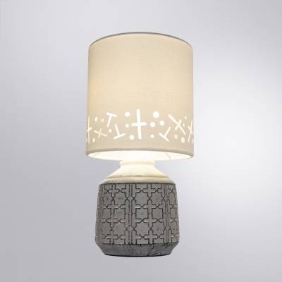 Настольная лампа декоративная Arte Lamp Bunda A4007LT-1GY фото