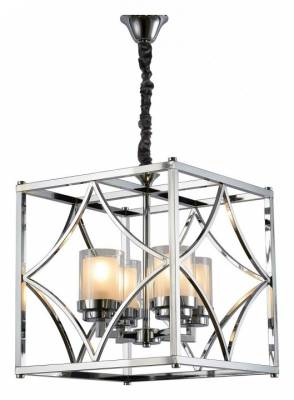 Подвесная люстра LUMINA DECO Quadrato LDP 1223-4 CHR фото
