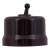 пластиковый выключатель 1-кл. перекрестный, пластик, (тумблерный), коричневый, в1-233-22, bironi