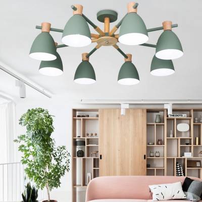 Люстра на штанге Imperiumloft Folke Green FOLKE01 фото