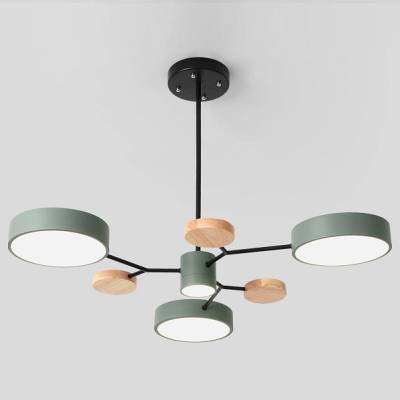 Люстра на штанге Imperiumloft Meade Lamps Green MEADE-01 фото